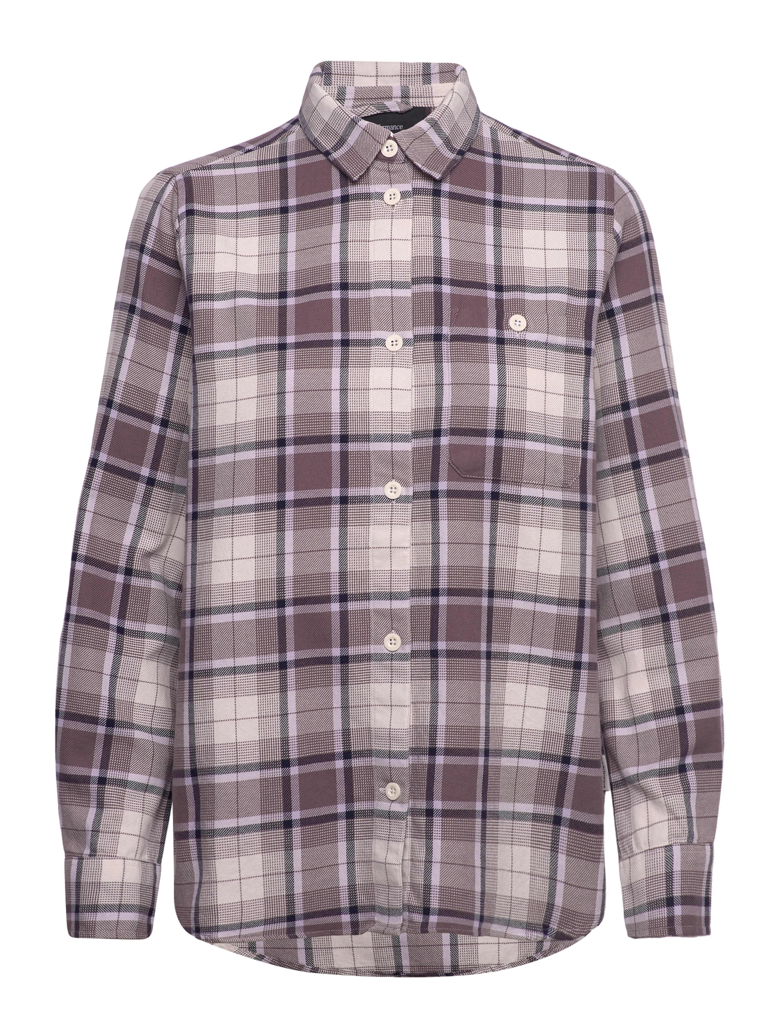 PEAK PERFORMANCE W Baumwolle Flannel Shirt Braun - S - Damen
