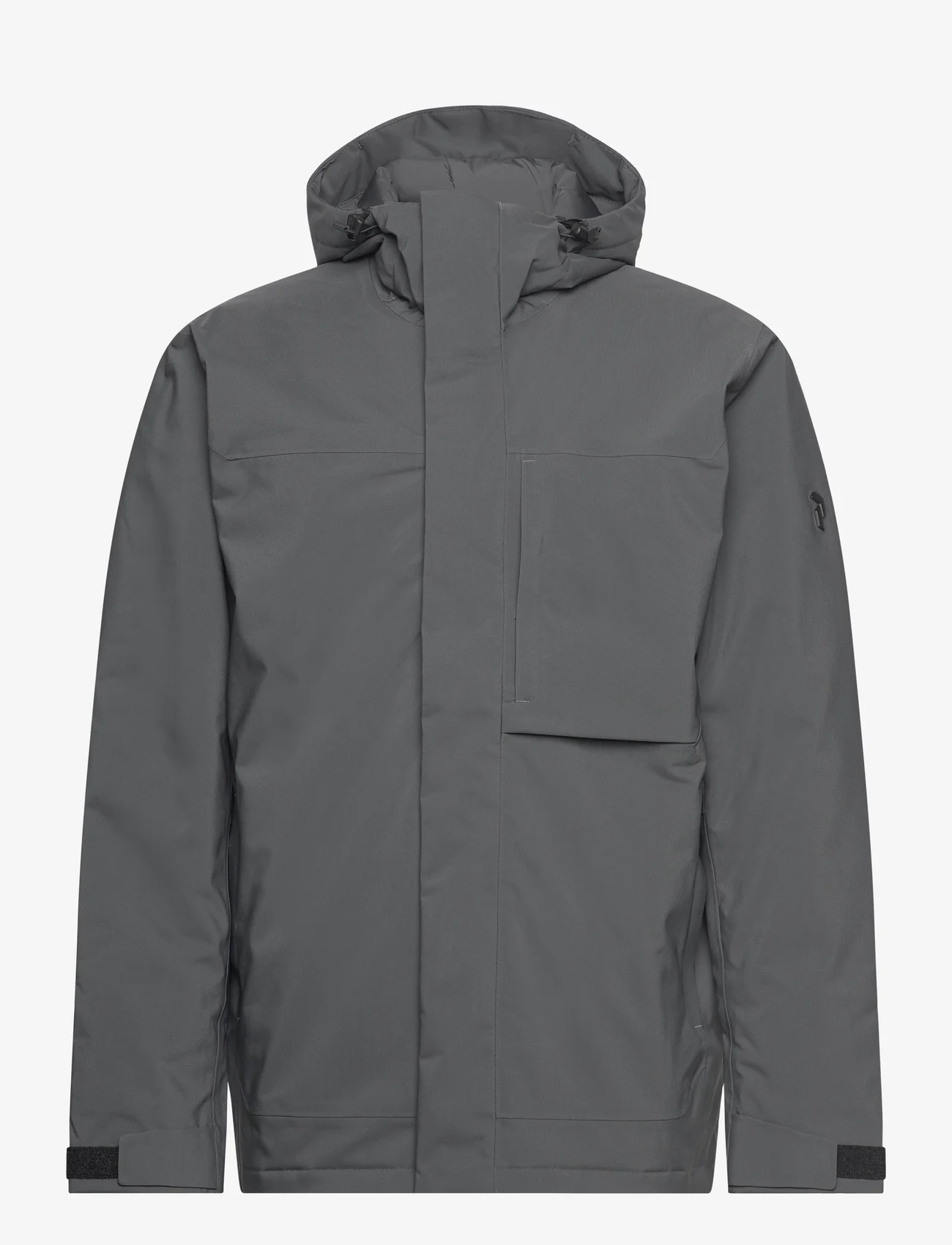 Peak Performance - M Unified Insulated Jacke - winter jackets - motion grey - 0