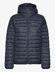 Peak Performance - W Down Liner Hood Jacket - Žieminės striukės - blue shadow - 0