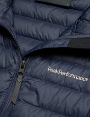 Peak Performance - W Down Liner Hood Jacket - vinterjakker - blue shadow - 2