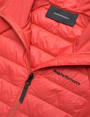 Peak Performance - W Down Hybrid Hood Jacket - quilted jackets - paprika - 2