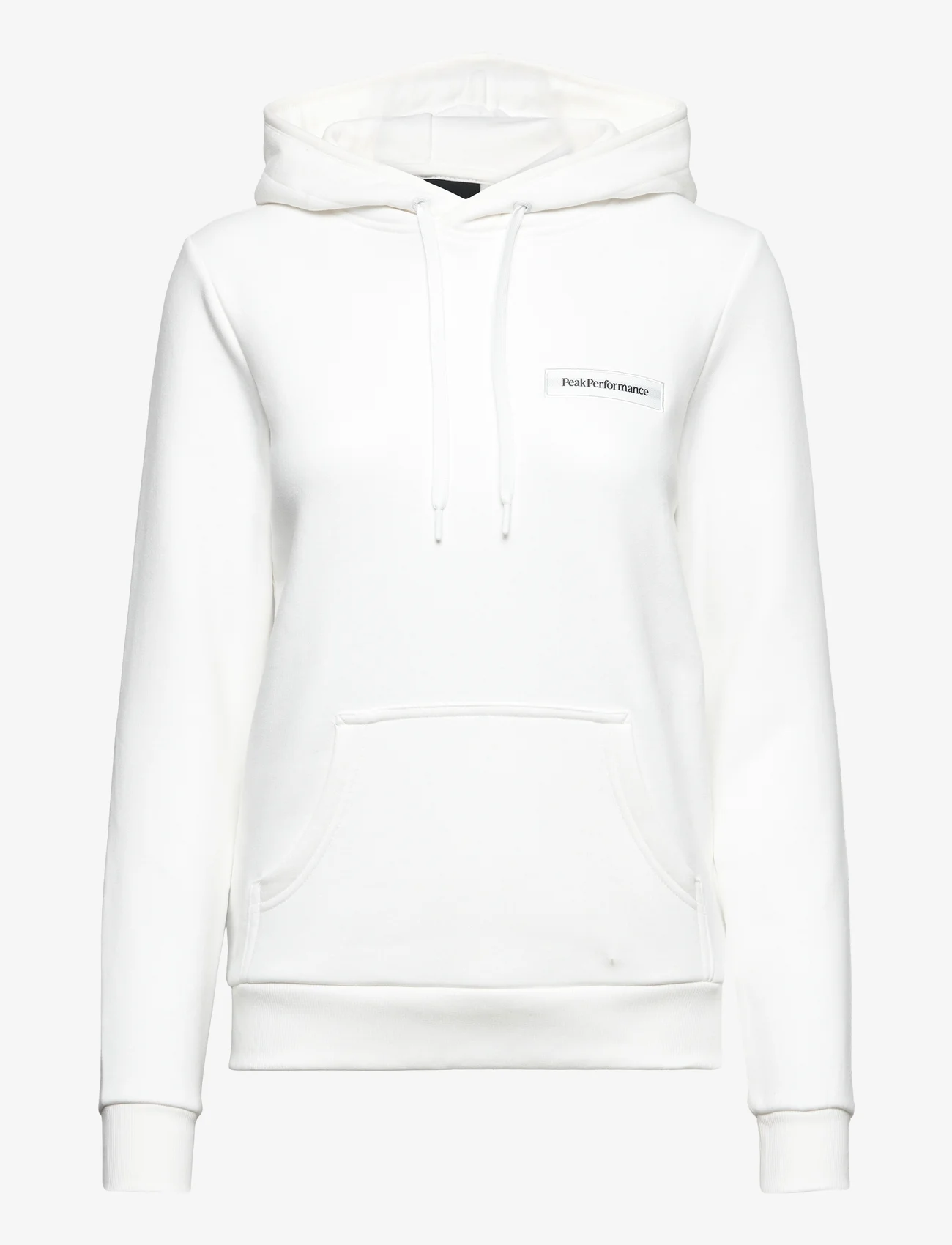 Peak Performance - W Logo Hood Sweatshirt-OFFWHITE - kapuzenpullover - offwhite - 0