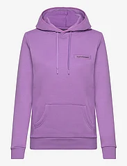Peak Performance - W Logo Hood Sweatshirt - vidurinio sluoksnio striukės - action lilac - 0