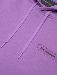 Peak Performance - W Logo Hood Sweatshirt - mellanlager - action lilac - 2
