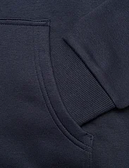 Peak Performance - M Logo Hood Sweatshirt - mid layer jackets - blue shadow - 3