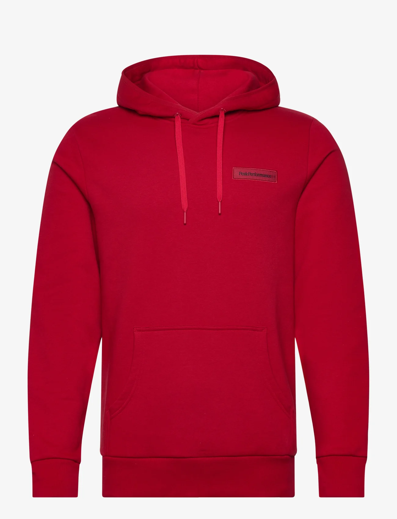 Peak Performance - M Logo Hood Sweatshirt - mellomlagsjakker - the alpine - 0