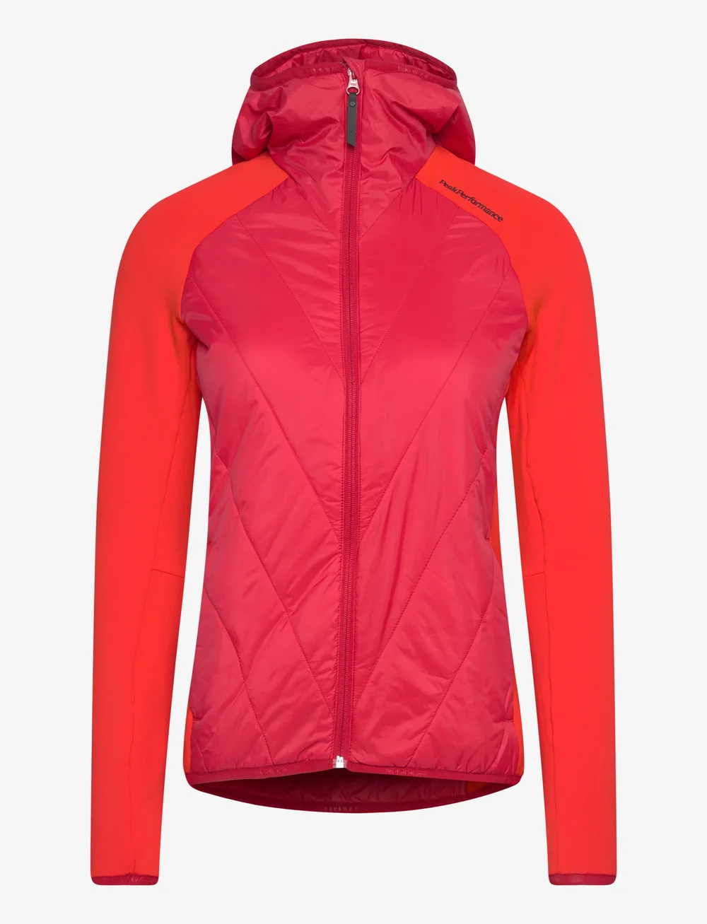 Peak Performance W Insulated Hybrid Hood racing Red jackets coats shop at Booztlet