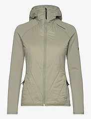 Peak Performance - W Insulated Hybrid Hood - quilted jackets - limit green - 0