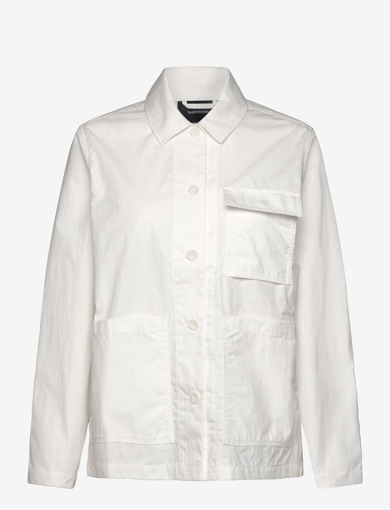 Peak Performance - W Ripstop Overshirt - koszule - offwhite - 0