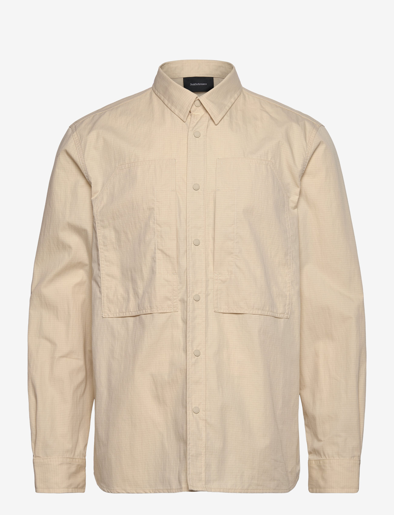 Peak Performance - M Ripstop Shirt - hemden - sand fog - 0