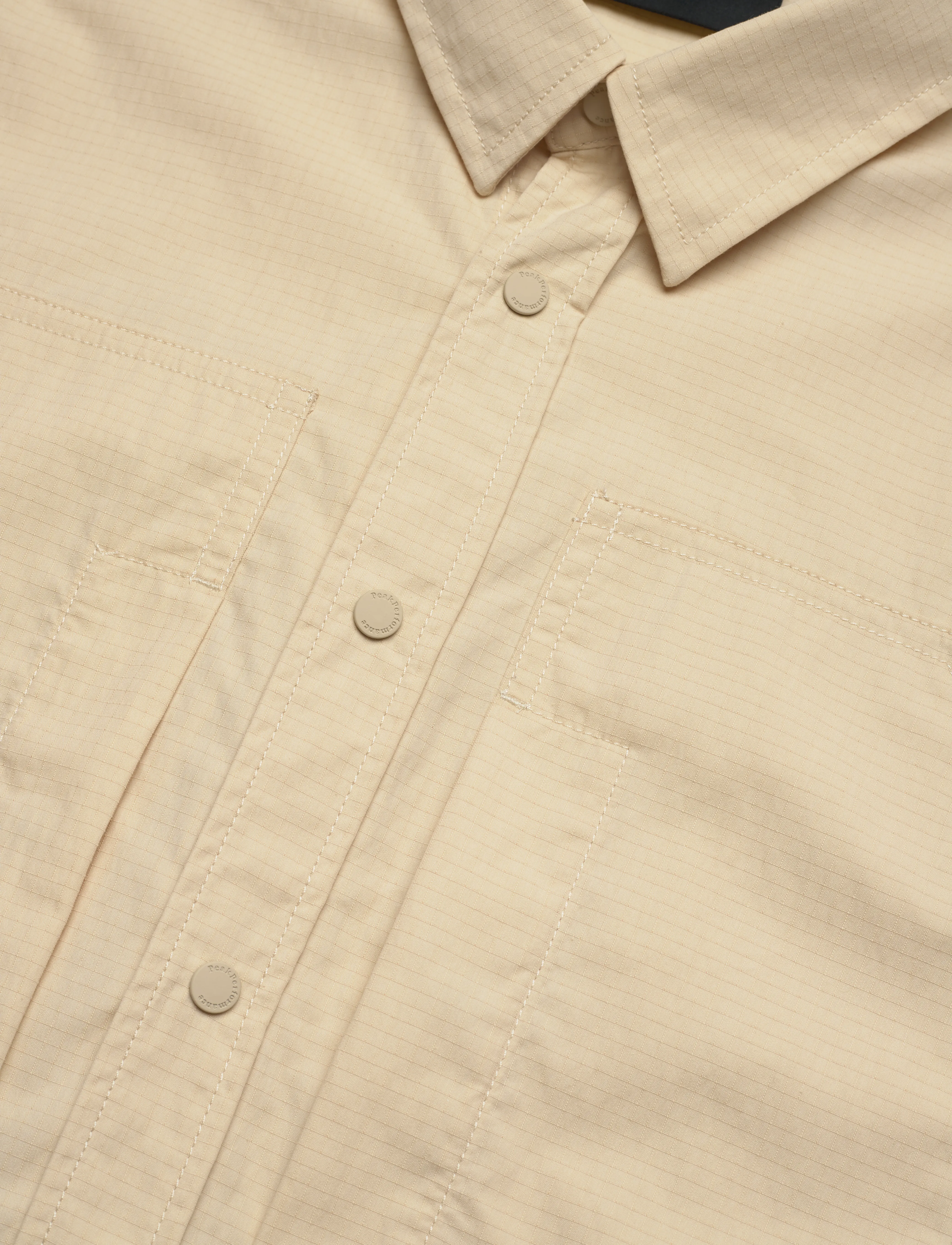 Peak Performance - M Ripstop Shirt - särgid - sand fog - 3