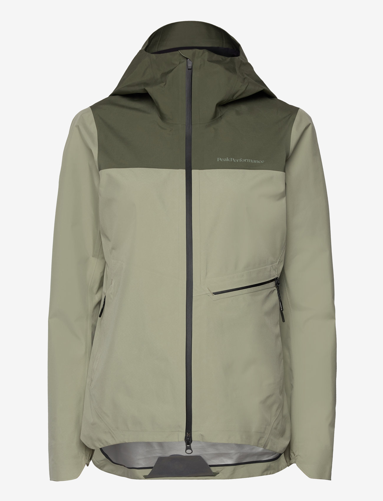 Peak Performance - W Commuter Gore-Tex Pac Jacket - outdoor & rain jackets - limit green - 0