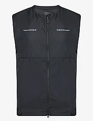Peak Performance - M Lightweight Wind Vest-BLACK - outdoor & rain jackets - black - 0