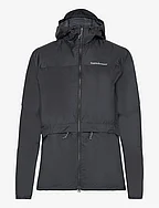 W Lightweight Wind Jacket-BLACK - BLACK