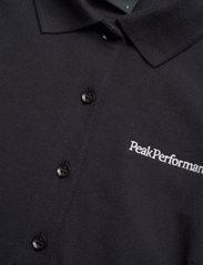 Peak Performance - W Polo-BLACK - koszulki polo - black - 2