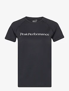 W Active Tee-BLACK, Peak Performance