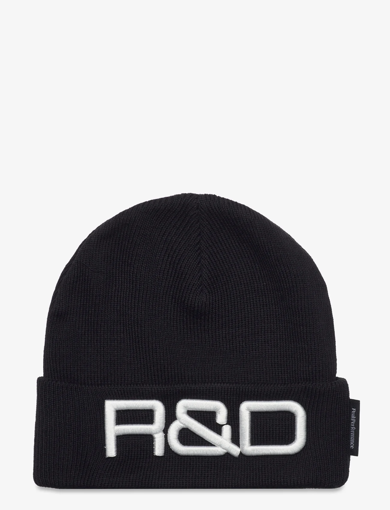 Peak Performance - R&D Hat-BLACK - skrybėlės - black - 0