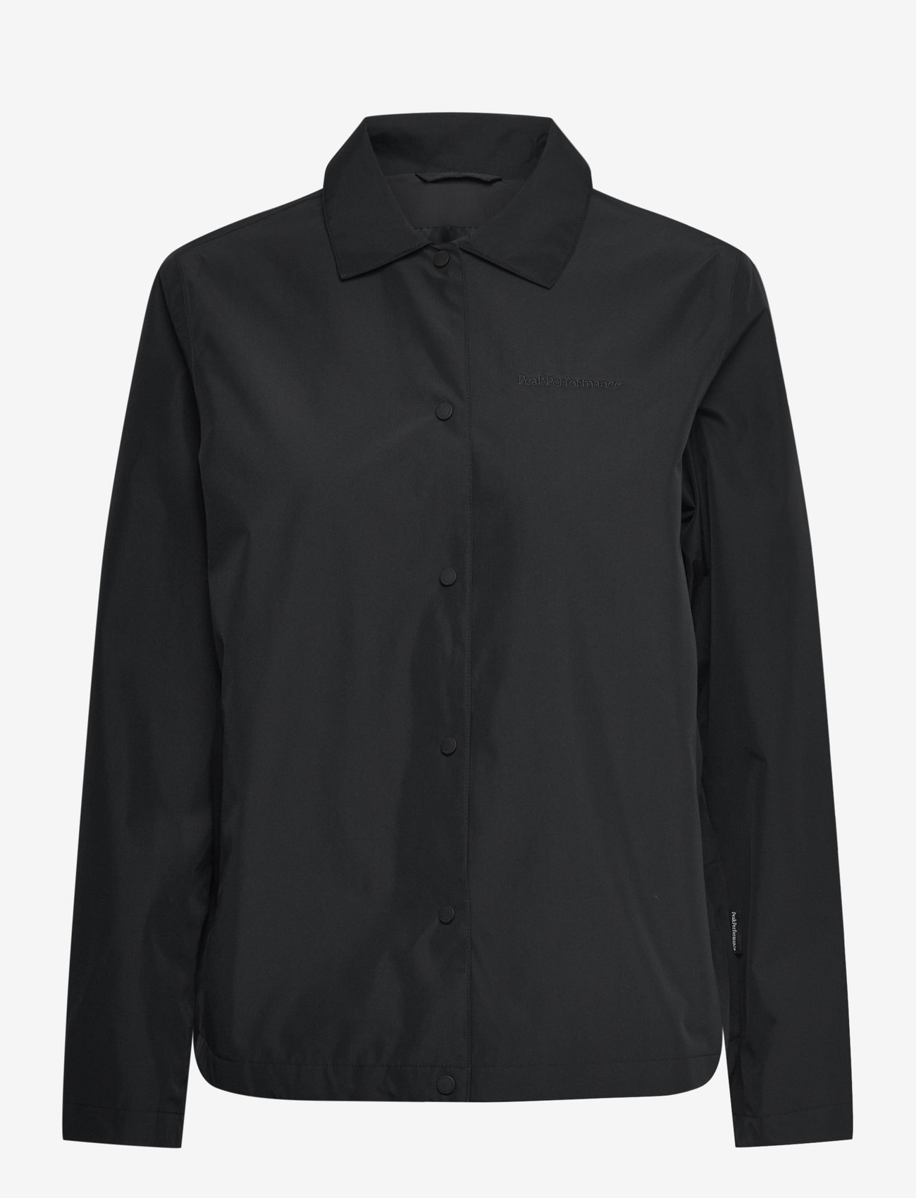 Peak Performance - W 2L Coach Jacket - outdoor & rain jackets - black - 0