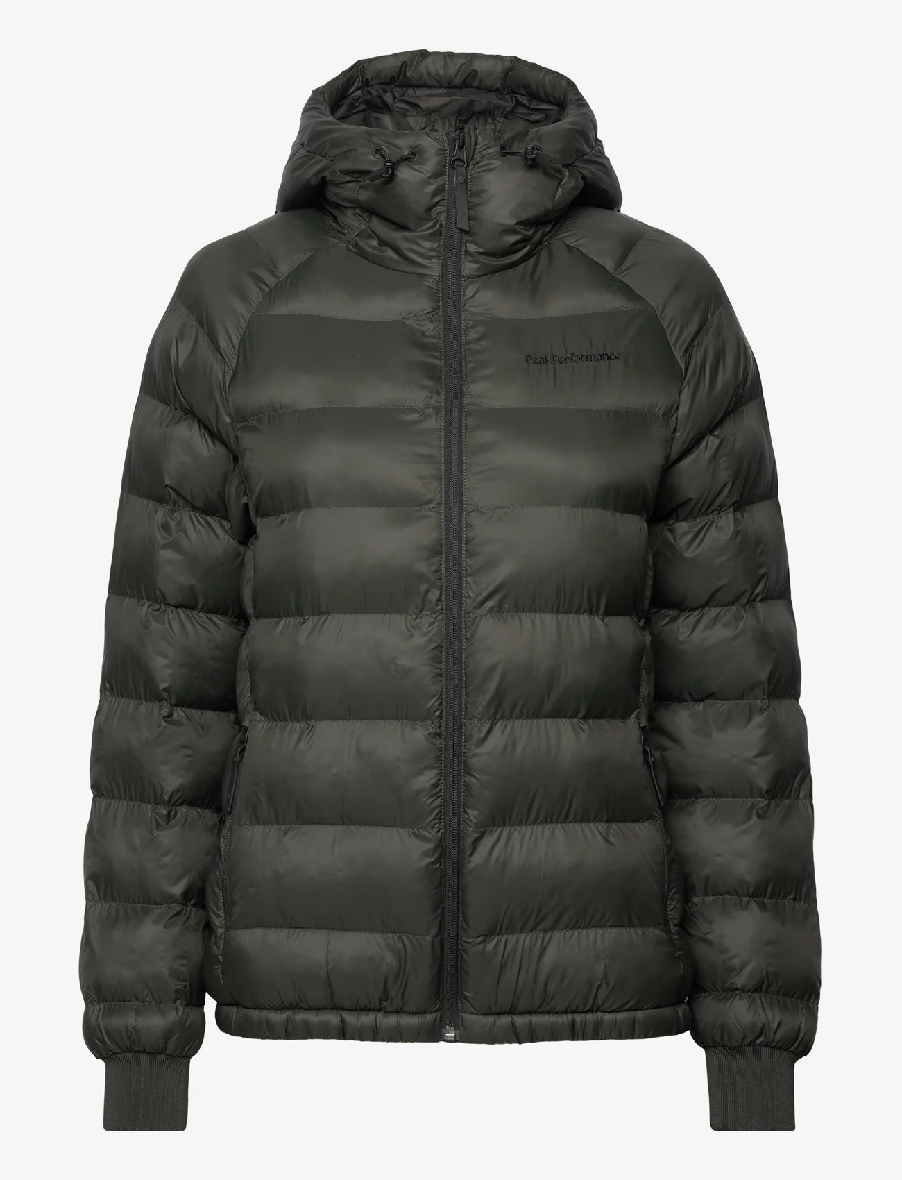 Peak Performance - W Tomic Insulated Hood Ja - winter jacket - olive extreme - 0