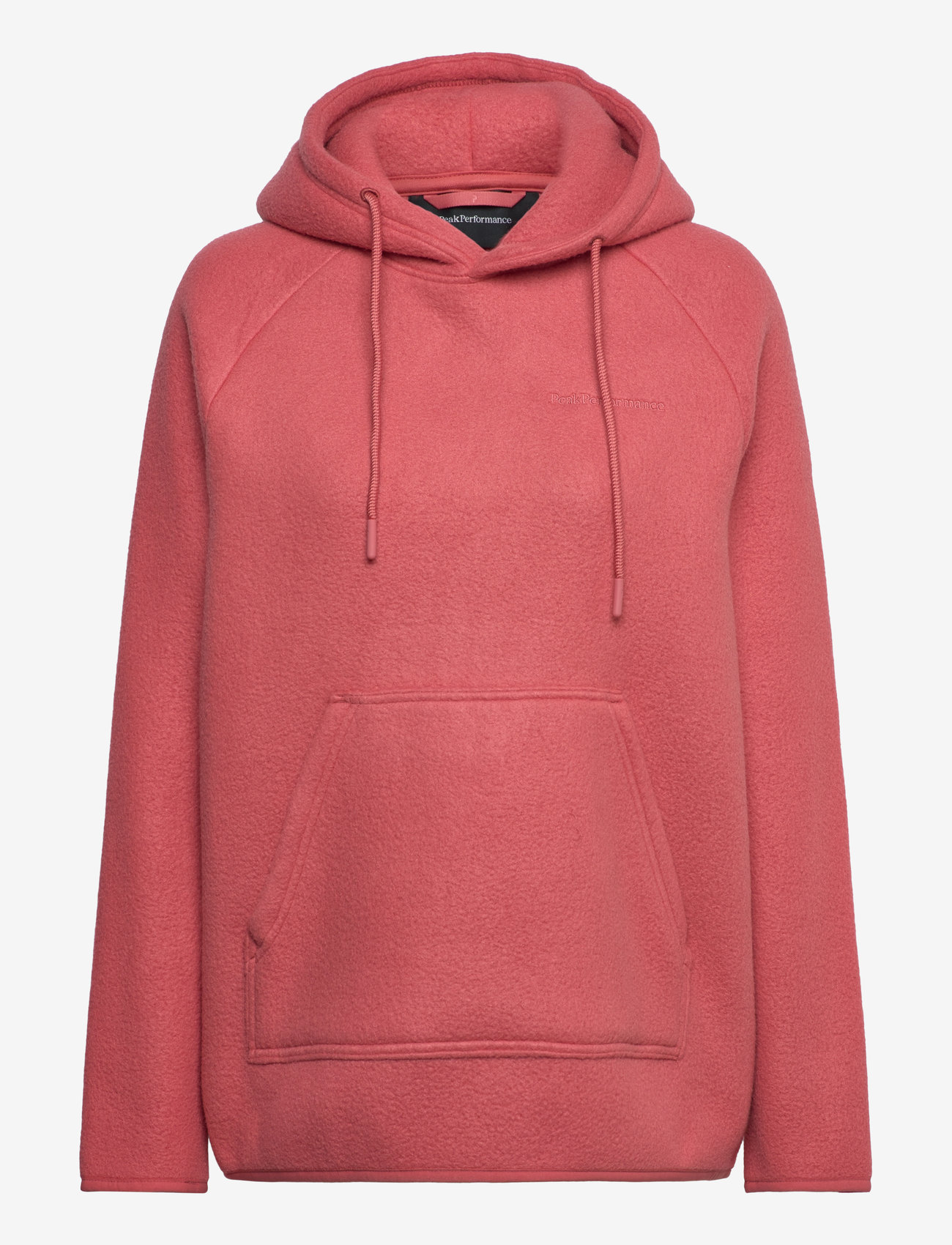 Peak Performance - M Fleece Hood - trek pink - 0