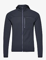 Peak Performance - M Light Zip Hood Fleece - mid layer jackets - salute blue - 0