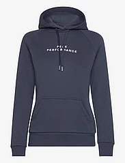 Peak Performance - W SPW Hoodie - huvtröjor - blue shadow - 0