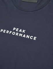 Peak Performance - W SPW Tee - topy sportowe - blue shadow - 2