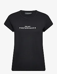 Peak Performance - W SPW Tee-BLACK - topy sportowe - black - 0