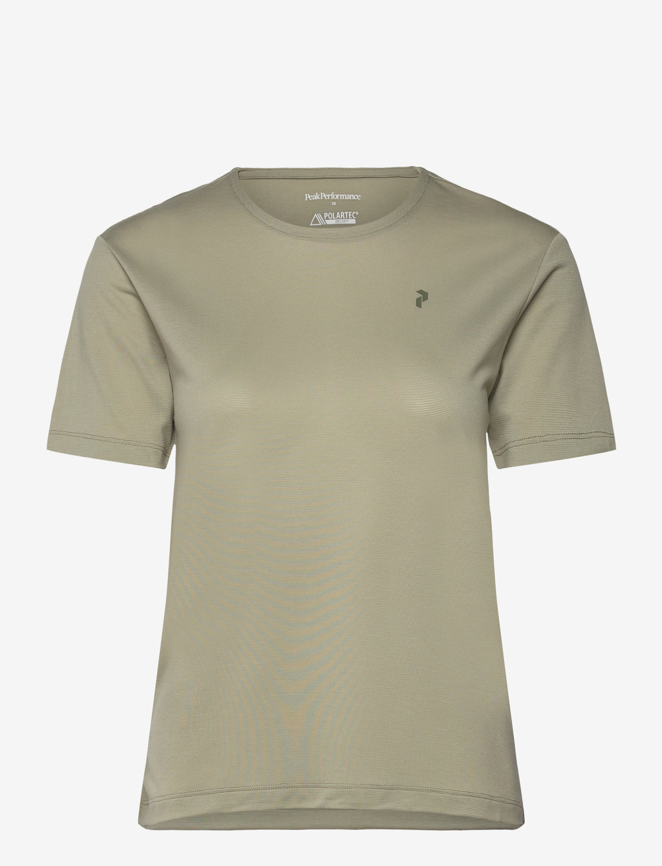 Peak Performance - W Delta SS Tee - t-shirts - limit green - 0