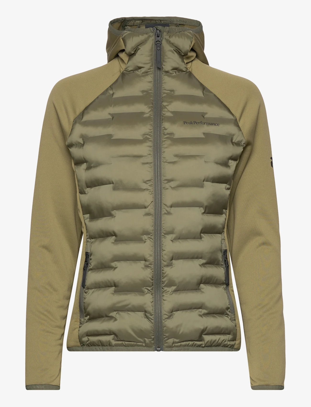 Peak Performance - W Argon Hybrid Hood - outdoor & rain jackets - pine needle - 0