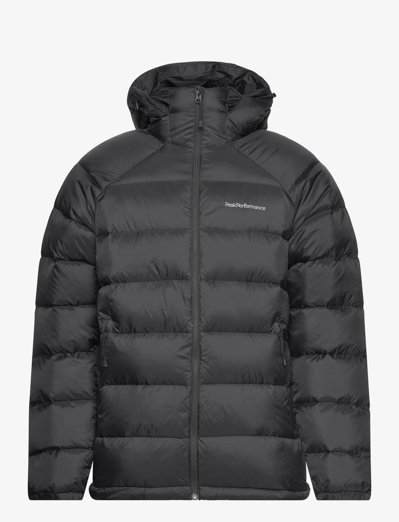 Peak Performance - M Down Hood Jacket - winter jackets - black - 0