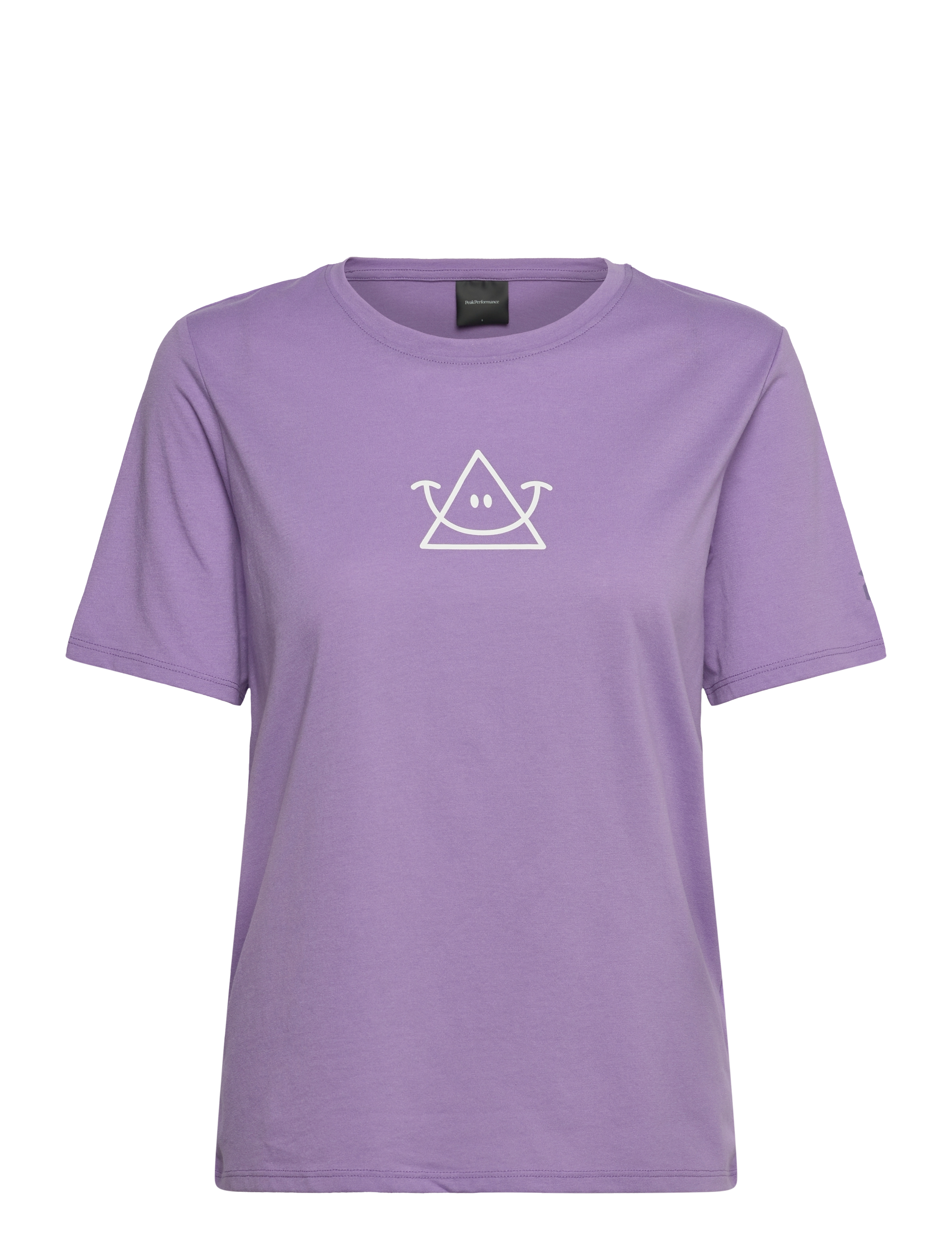 PEAK PERFORMANCE W Explore Graphic Tee Lila - XS - Damen
