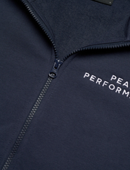 Peak Performance - FI W Zip Hood - mid layer jackets - blue shadow - 2