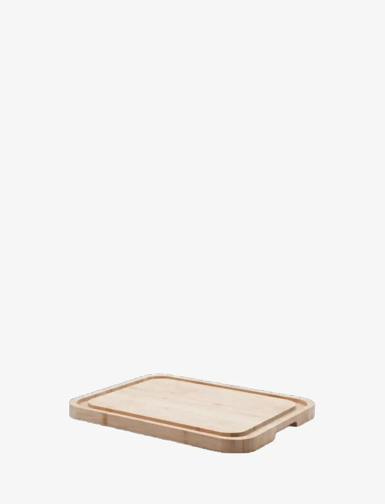 Pebbly - Pebbly Cheese box glass/bamboo - kaaskuipjes - clear - 2