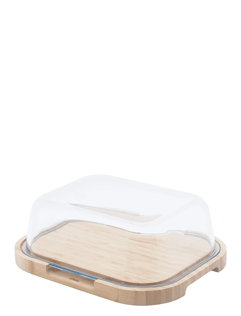 Pebbly - Pebbly Cheese Box M - käsedosen - clear - 2