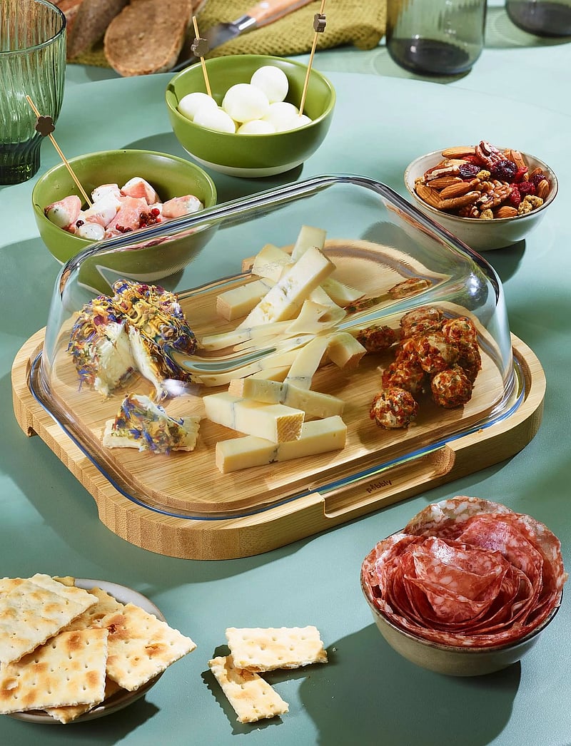 Pebbly - Pebbly Cheese Box M - käsedosen - clear - 3