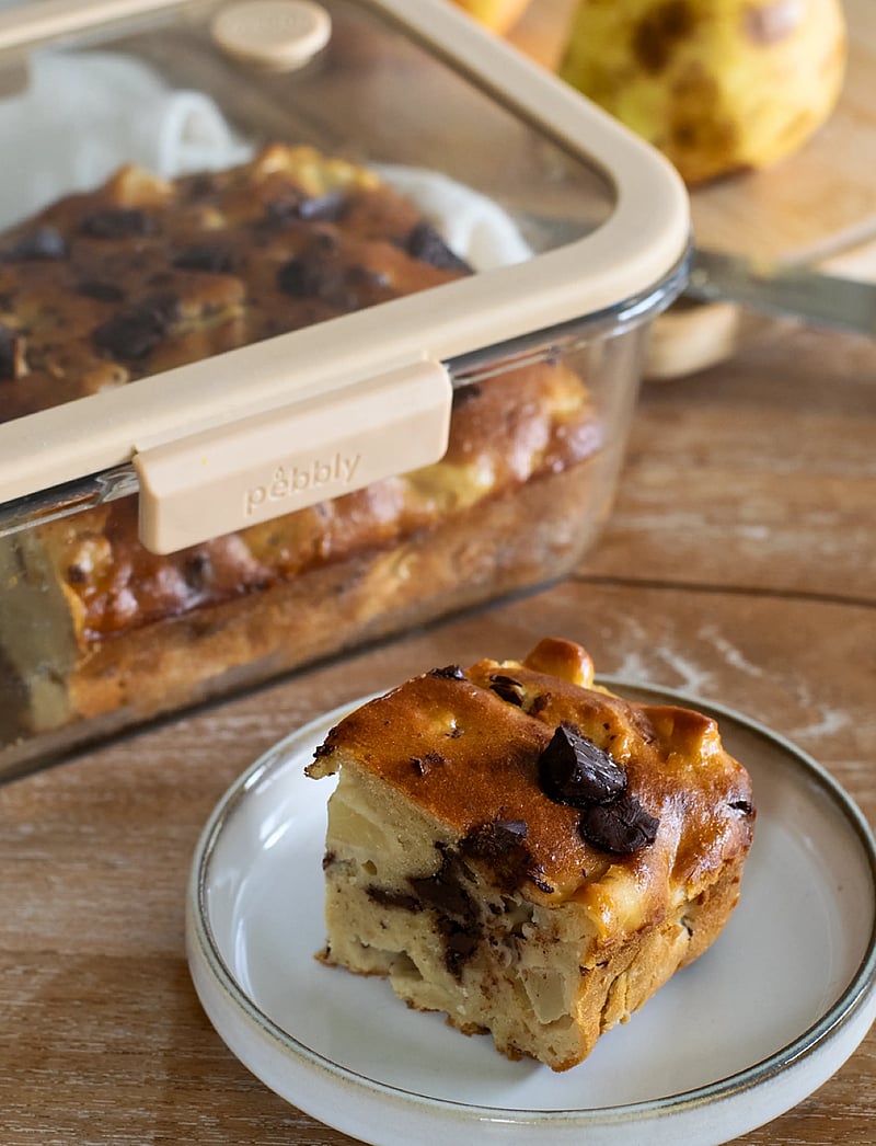 Pebbly - Pebbly rectangular glass canister with glass lid and vacuum cap - 1900 ml - nach preis einkaufen - clear - 4