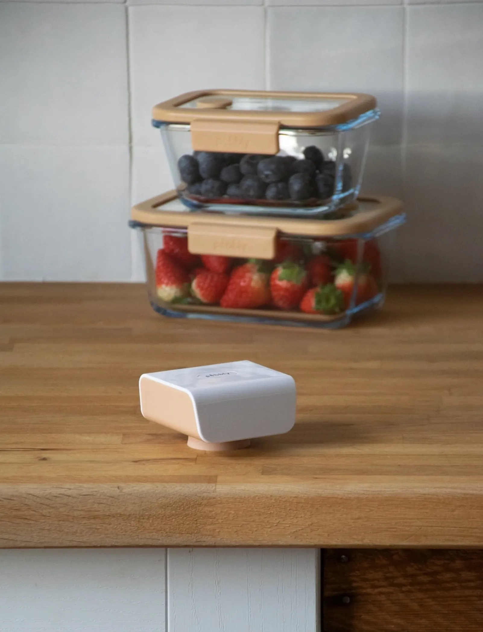 Pebbly Pebbly Genopladelig Elektronisk Vakuumpumpe, One Size, White, Køkkenmaskiner > Vakuumforseglere, Unisex