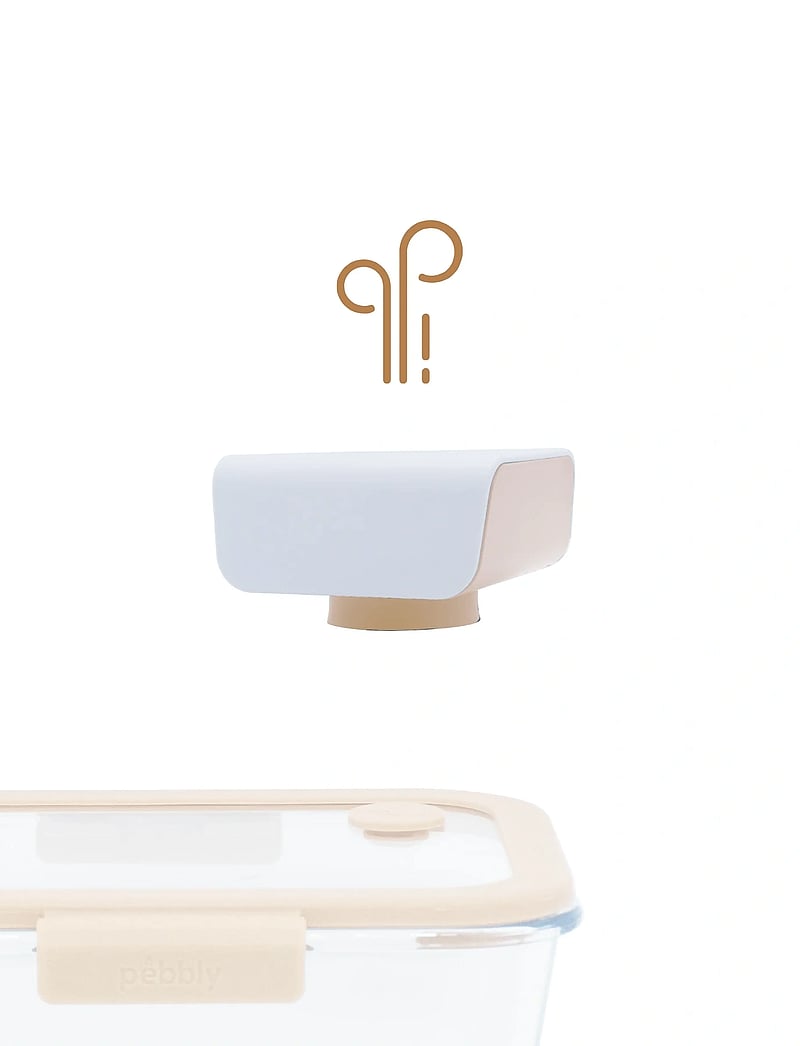 Pebbly - Pebbly rechargeable electronic vacuum pump - vakuumverpacker - clear - 5