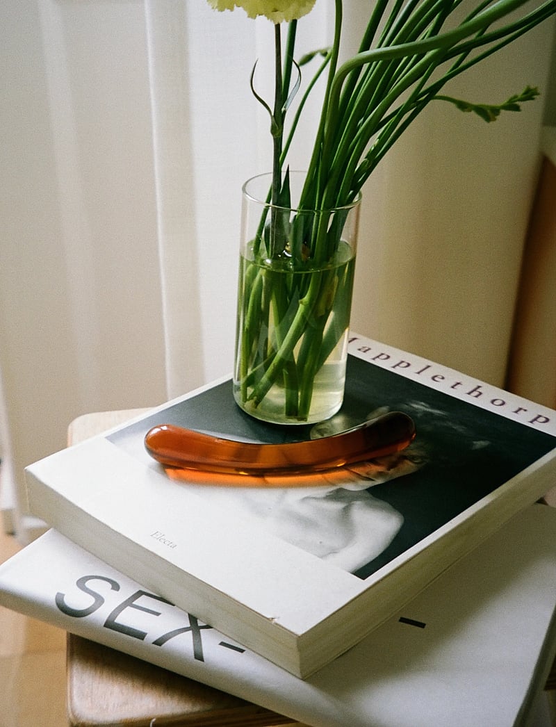 Peech - Amber Glass Dildo - amber - 2