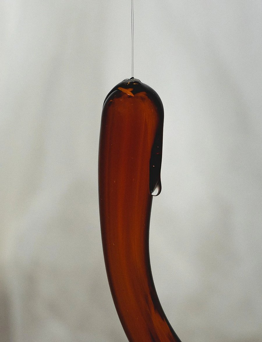 Peech - Amber Glass Dildo - sex & intimacy - amber - 3