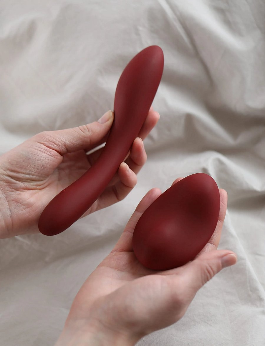 Peech - Double Pleasure Gift Box - sex & intimacy - dark red - 2