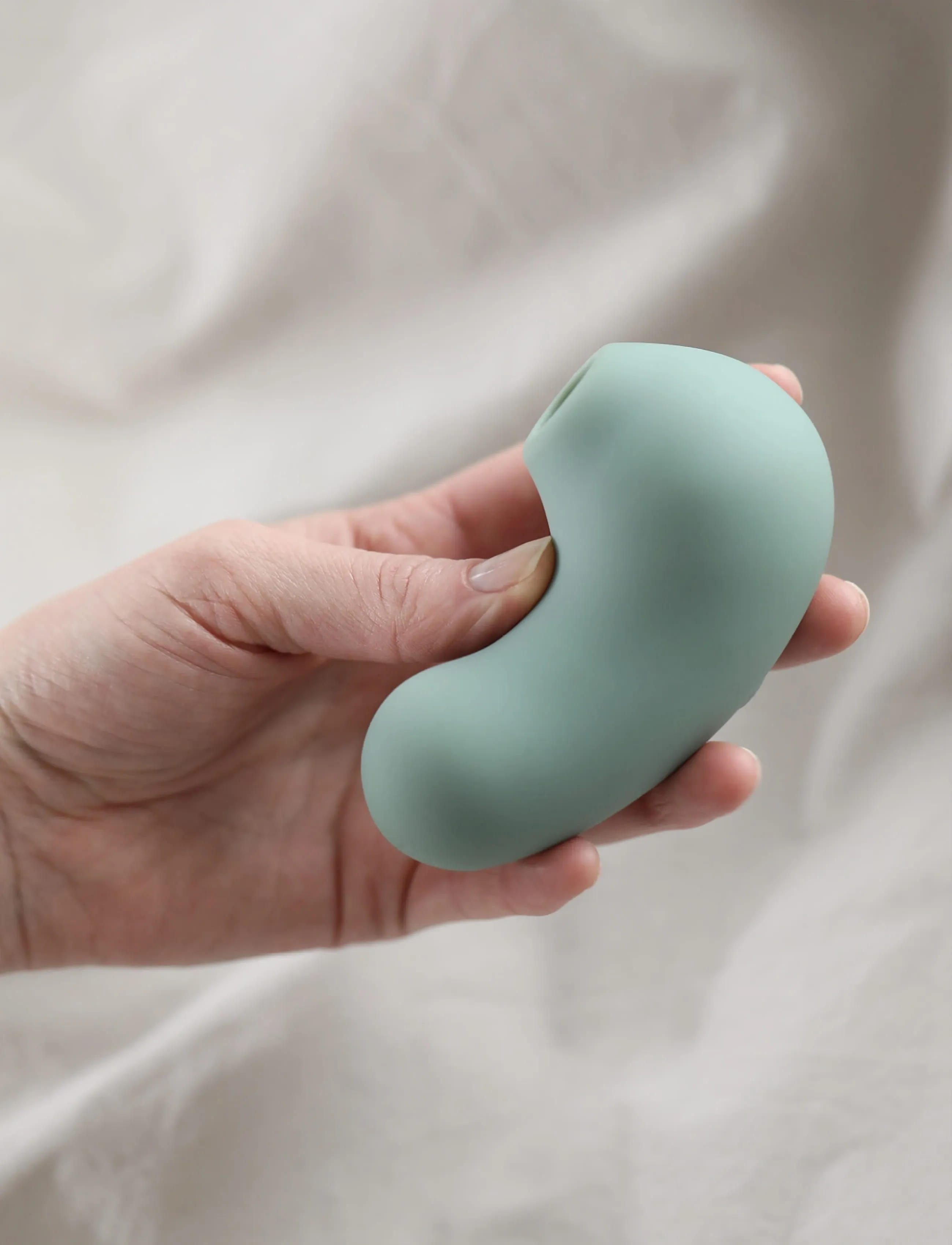 Peech - Sam Clitoris Stimulator - satisfyers - dusty green - 4