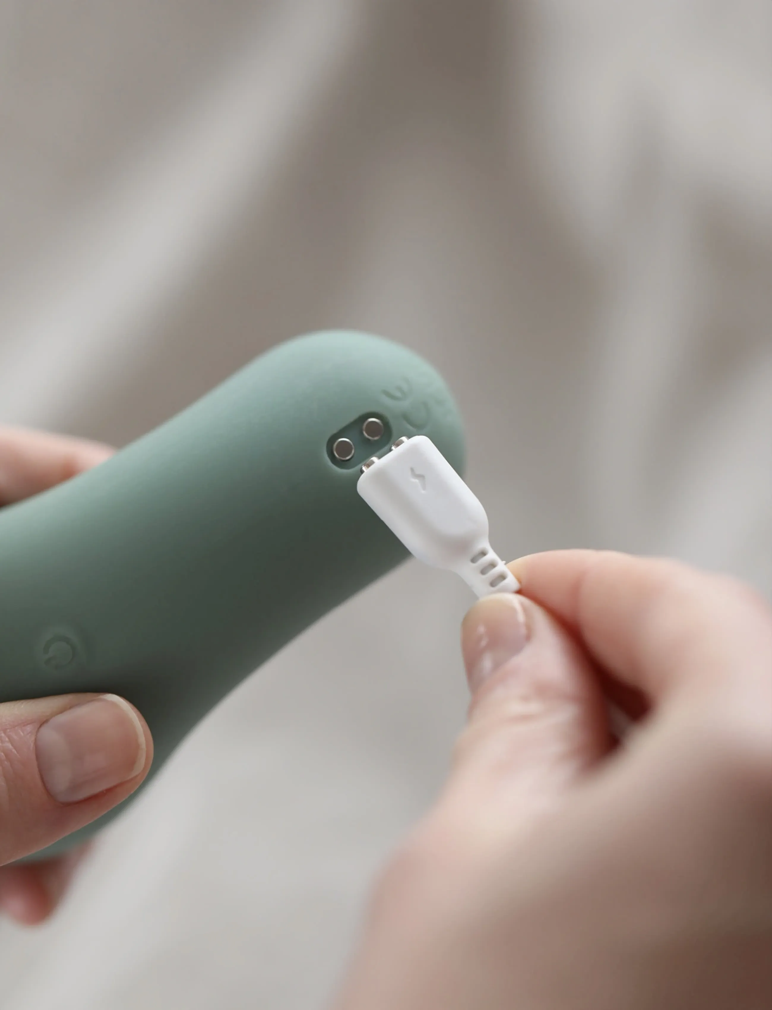 Peech - Sam Clitoris Stimulator - satisfyers - dusty green - 5