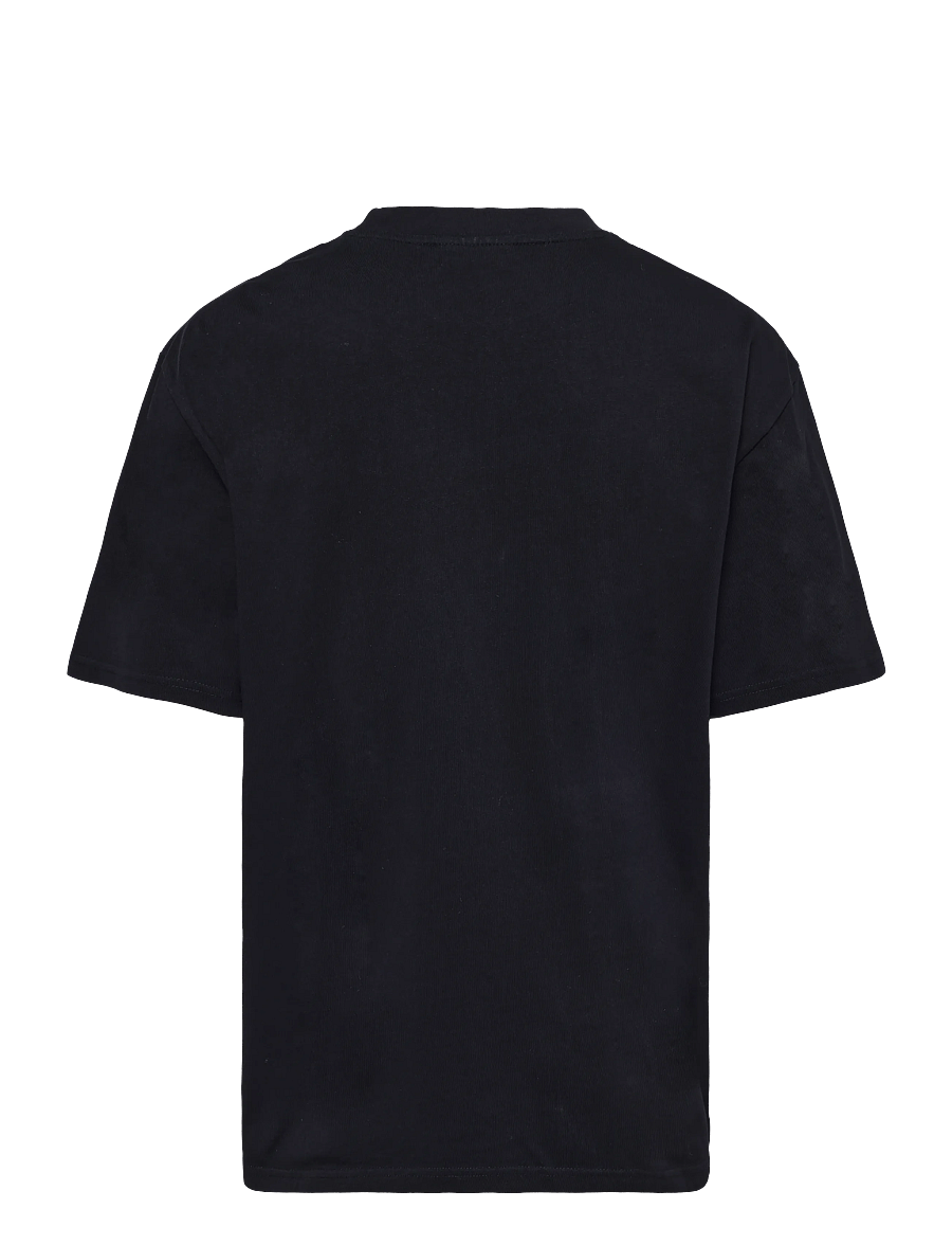 Pegador - Logo Oversized Tee - kurzärmelige t-shirts - washed black - 1