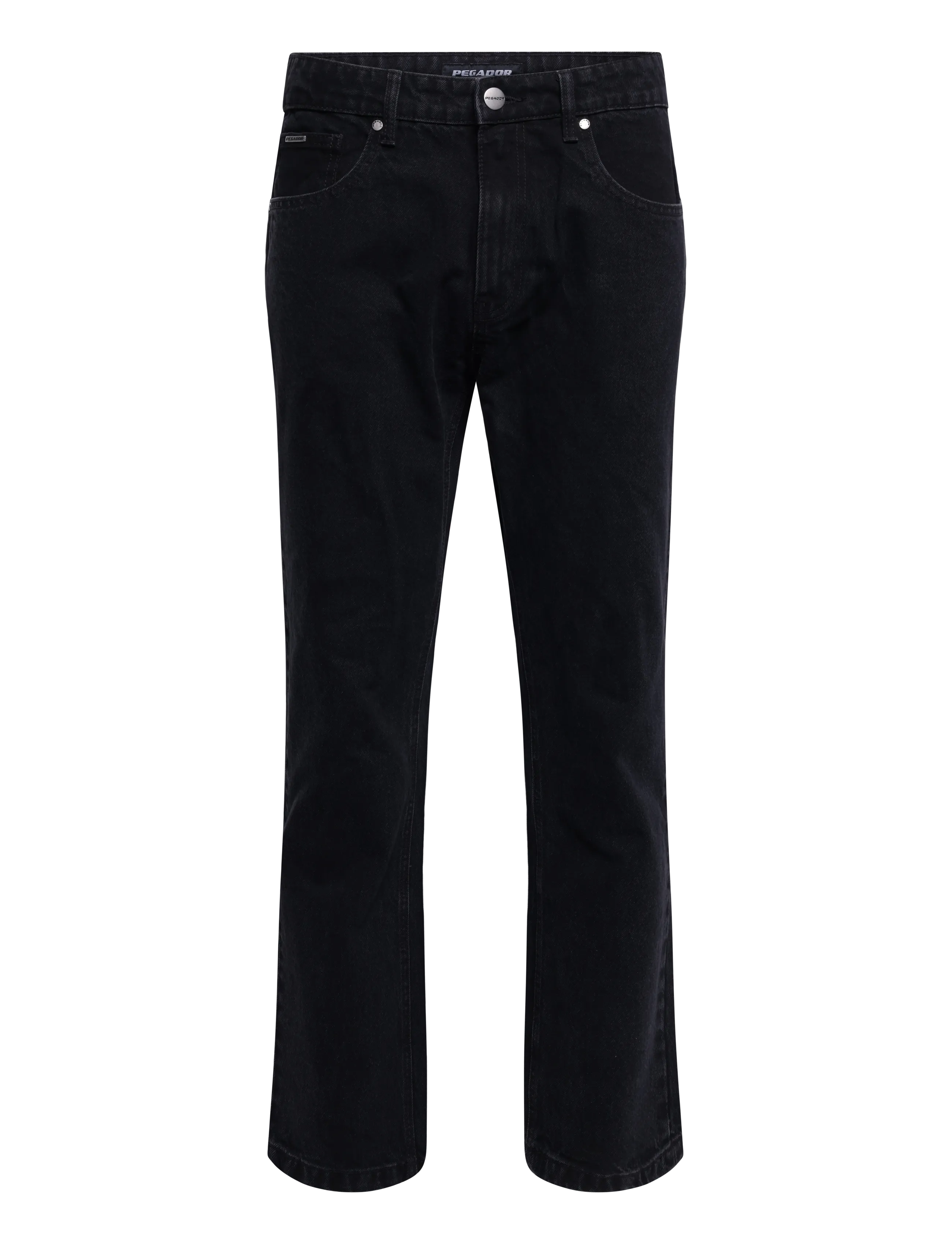 Pegador BAURES STRAIGHT JEANS - Jeansmode - WASHED BLACK / black