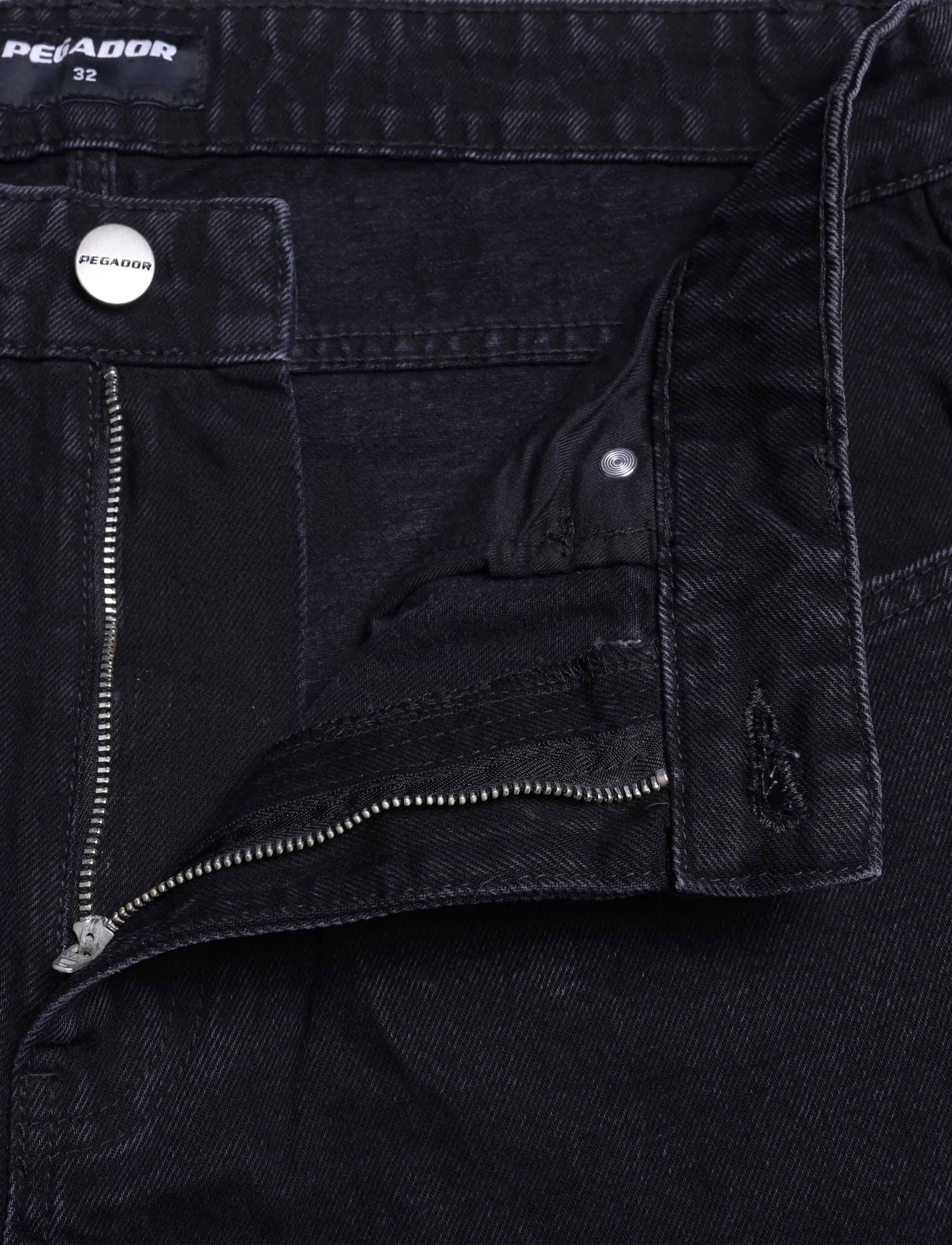 Pegador - BAURES STRAIGHT JEANS - normale jeans - washed black - 3