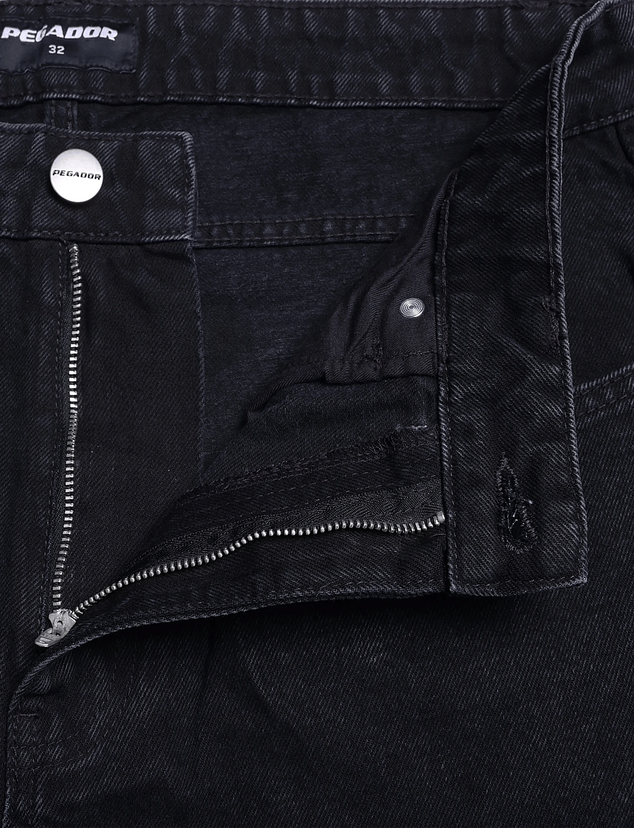 Pegador - BAURES STRAIGHT JEANS - normale jeans - washed black - 3
