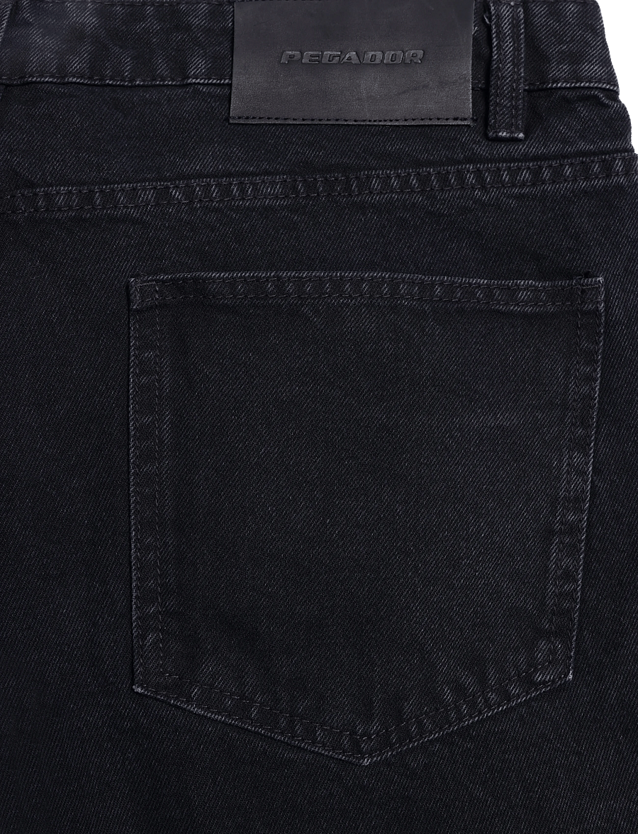 Pegador - BAURES STRAIGHT JEANS - normale jeans - washed black - 4