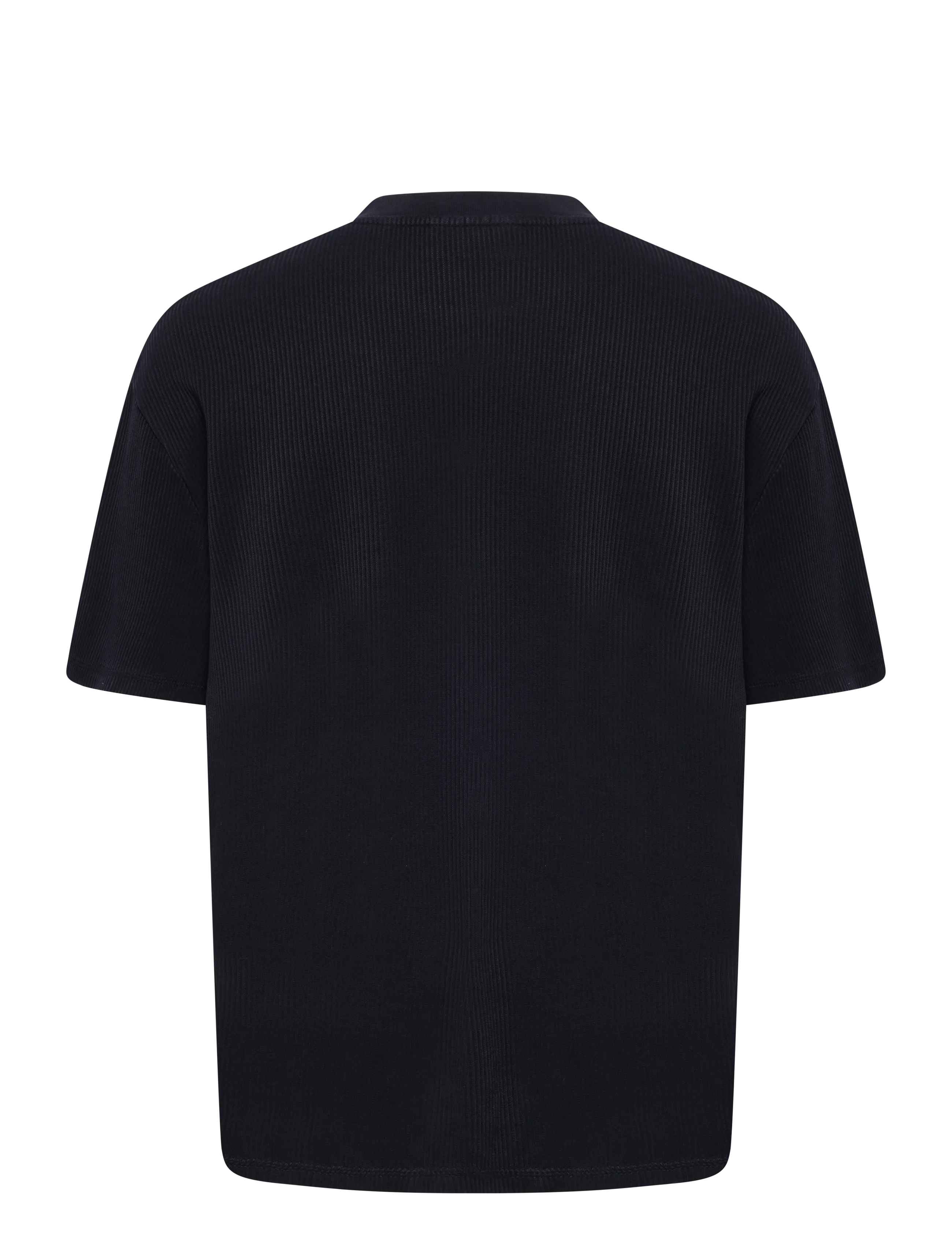 Pegador - Signar Oversized Rib Tee - kurzärmelige t-shirts - vintage black white - 1